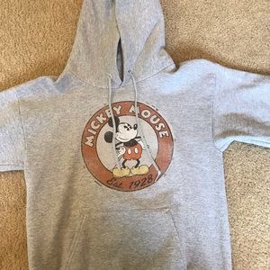 Disneyland Gray Mickey Mouse Hoodie